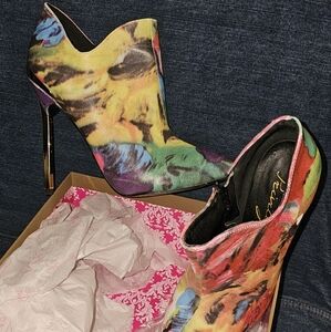 Privilege Multi Color Booties